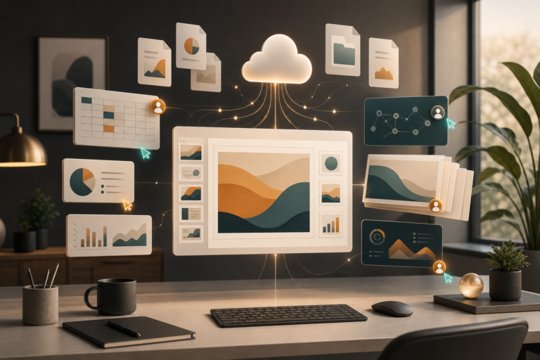 Иллюстрация к статье про создание презентаций с ИИ в Google Slides